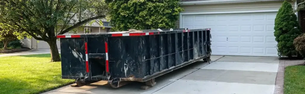 Same-day junk removal team clearing out household clutter and trash in Redding, CA.